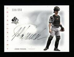 Jorge Posada #SP-JP Baseball Cards 2001 SP Authentic Chirography Prices