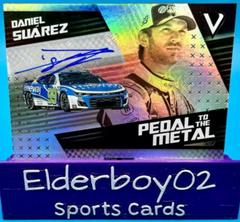 Daniel Suarez [Autograph] #4 Racing Cards 2022 Panini Chronicles Nascar Pedal to the Metal Prices