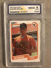 Curt Schilling #U-68 Baseball Cards 1990 Fleer Update Prices