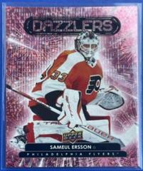 Samuel Ersson [Pink] Hockey Cards 2022 Upper Deck Dazzlers Prices