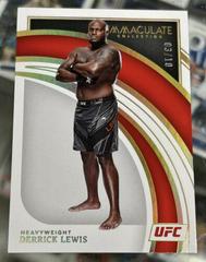 Derrick Lewis [Gold] #85 Ufc Cards 2022 Panini Immaculate UFC Prices