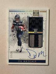 DK Metcalf [Helmet, Patch Autograph Nameplate] Football Cards 2019 Panini Impeccable Prices