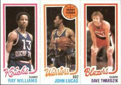 Williams, Lucas, Twardzik Basketball Cards 1980 Topps Prices