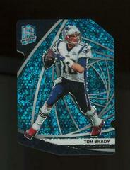 Tom Brady [Neon Blue Die-Cut] Football Cards 2019 Panini Spectra Prices