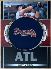 Austin Riley [Black] #TLP-ARI Baseball Cards 2023 Topps Team Logo Patch Prices