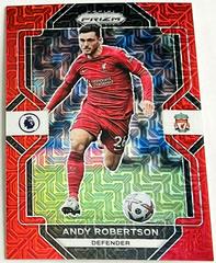 Andy Robertson [Red Mojo] #185 Soccer Cards 2022 Panini Prizm Premier League Prices