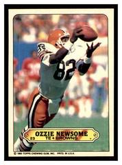 Ozzie Newsome Football Cards 1983 Topps Stickers Insert Prices