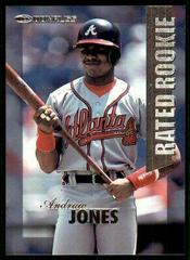 Andruw Jones Baseball Cards 1997 Panini Donruss Rated Rookies Prices