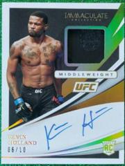 Kevin Holland [Memorabilia Autograph Gold] #107 Ufc Cards 2021 Panini Immaculate UFC Prices