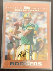 Aaron Rodgers [Copper] Football Cards 2007 Topps Prices