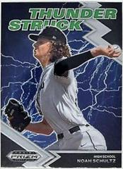Noah Schultz Baseball Cards 2022 Panini Prizm Draft Picks Thunderstruck Prices