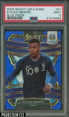 Kylian Mbappe [Blue Prizm] Soccer Cards 2020 Panini Select UEFA Euro Prices