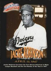 Jackie Robinson Baseball Cards 1997 Fleer Million Dollar Moments Prices