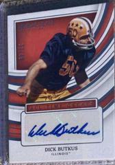 Dick Butkus #GS-DBU Football Cards 2022 Panini Immaculate Collegiate All Time Greats Signatures Prices