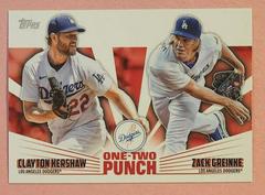 Zack Greinke, Clayton Kershaw #12P-19 Baseball Cards 2023 Topps One Two Punch Prices