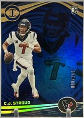 C.J. Stroud [Blue Trophy Collection] #43 Football Cards 2023 Panini Illusions Prices
