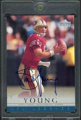 Steve Young Football Cards 2000 Upper Deck Legends Autographs Prices