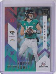 Trevor Lawrence #RTSBW-TL Football Cards 2023 Panini Donruss Road to the Super Bowl Wild Card Prices