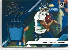 Corey Davis #JK 29 Football Cards 2019 Donruss Jersey Kings Prices