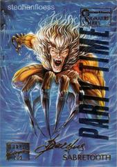 Sabretooth [Emotion Signature] #87 Marvel 1995 Masterpieces Prices