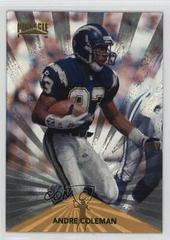 Andre Coleman [Trophy Collection] #148 Football Cards 1996 Pinnacle Prices