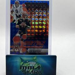 Joe Burrow [Blue] #M-1 Football Cards 2023 Panini Mosaic Montage Prices