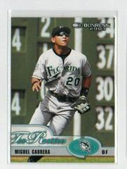 Miguel Cabrera Baseball Cards 2003 Donruss Prices