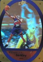 Charles Barkley [Gold] Basketball Cards 1996 Spx Prices