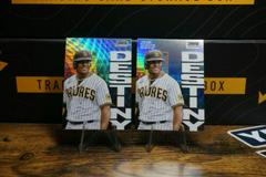 Juan Soto [Wave] #1B Baseball Cards 2022 Stadium Club Chrome Dynasty and Destiny Prices