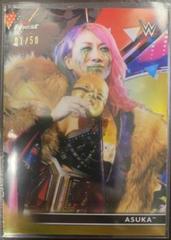 Asuka [Gold] #4 Wrestling Cards 2021 Topps Finest WWE Prices