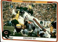Chicago Bears [Stretched Out] #8 Football Cards 1982 Fleer Team Action Prices