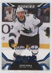 Adam Raska [Blue Script] #230 Hockey Cards 2022 Upper Deck MVP Prices