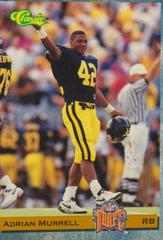 Adrian Murrell Football Cards 1993 Classic Prices