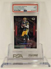Aaron Rodgers [Electric Etch Red] #70 Football Cards 2019 Panini Obsidian Prices