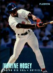 Dwayne Hosey #29 Baseball Cards 1996 Fleer Tiffany Prices
