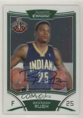 Brandon Rush Autograph Basketball Cards 2008 Bowman Chrome Prices