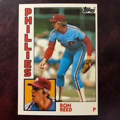 Ron Reed #43 Baseball Cards 1984 Topps Tiffany Prices