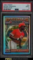 Reggie Sanders [Refractor] #20 Baseball Cards 1993 Finest Prices