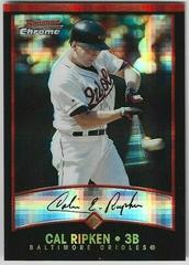 Cal Ripken Jr. [Xfractor] #96 Baseball Cards 2001 Bowman Chrome Prices