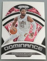 Donovan Mitchell #14 Basketball Cards 2022 Panini Prizm Dominance Prices