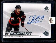 Drake Batherson #C-DB Hockey Cards 2021 SP Authentic Chirography Prices