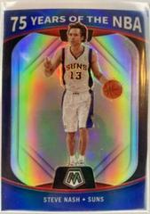 Steve Nash #89 Basketball Cards 2021 Panini Mosaic 75 Years of the NBA Prices