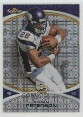 Adrian Peterson [Xfractor] Football Cards 2010 Topps Finest Prices