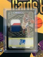 Tyrese Maxey [Jersey Autograph Yellow] #228 Basketball Cards 2020 Panini Obsidian Prices