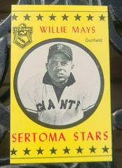 Willie Mays Baseball Cards 1977 Sertoma Stars Prices