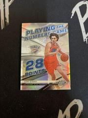 Josh Giddey Basketball Cards 2021 Panini Contenders Optic Playing the Numbers Game Prices