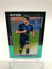 Cade Cowell [Aqua Refractor] Soccer Cards 2021 Topps Chrome MLS Prices