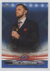 Nigel McGuinness [Blue] Wrestling Cards 2019 Topps WWE RAW Prices