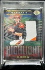 Joe Burrow [Gold] #HS-JB Football Cards 2021 Panini Illusions Highlight Swatches Prices
