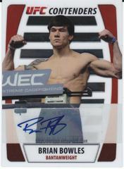 Brian Bowles #CA-BB Ufc Cards 2011 Topps UFC Title Shot Contenders Autographs Prices